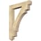 Ekena Millwork Merced Arts & Crafts Rough Sawn Bracket, Douglas Fir, 4"W x 28"D x 36"H BKT04X28X36MRC03RDF - alternate 1